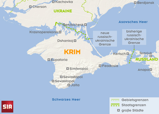 Anschluss der Krim an Russland