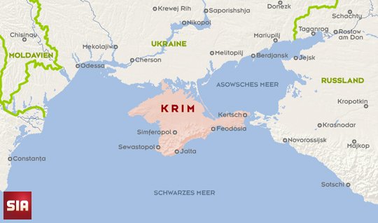 SIA Suche: Bildergebnis › Lage der Krim